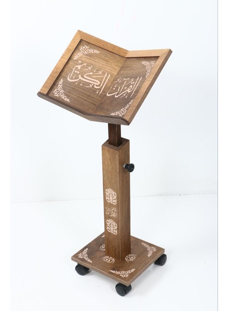 تايبا حامل ترتيل للقرآن الكريم  يتميز بإمكانية تعديل الميل والارتفاع ليناسب مختلف الأوضاع - Image 2